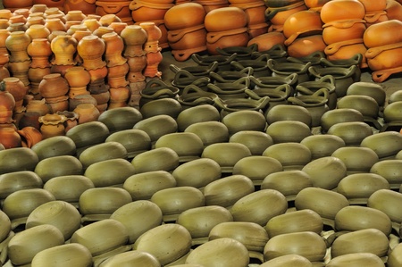 Craft pottery  in Thailand の写真素材