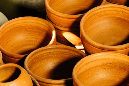 Craft pottery  in Thailand の写真素材
