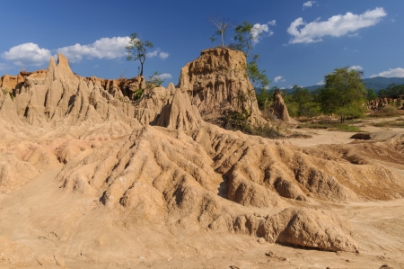  Mountain soil  forest  in Nan , Thailand  の写真素材