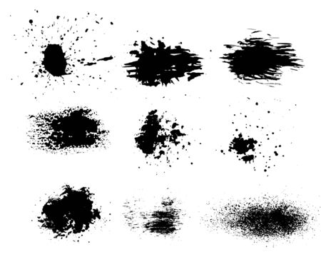 Grunge elementsのイラスト素材