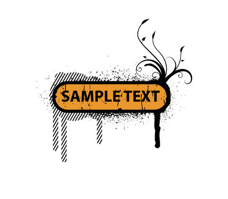 Floral frameのイラスト素材