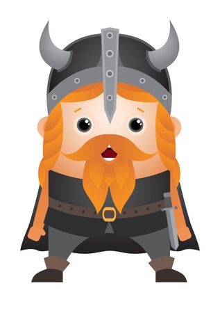 Vector Viking Characterのイラスト素材