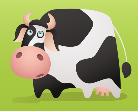 Cartoon Cowのイラスト素材