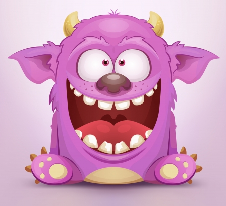 Laughing Monsterのイラスト素材