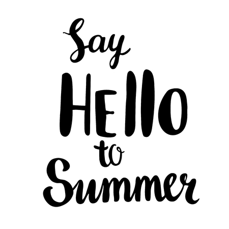 vector illustration. Fun motivation quote. Hand lettering inspiration typography poster. Handwritten modern brush calligraphy for invitation and greeting card, t-shirt, prints and postersのイラスト素材