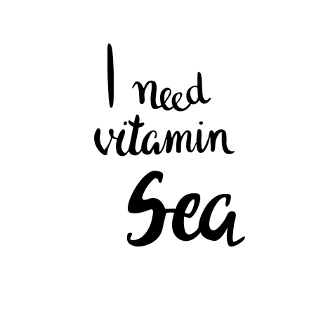 vector illustration. Fun motivation quote. Hand lettering inspiration typography poster. Handwritten modern brush calligraphy for invitation and greeting card, t-shirt, prints and postersのイラスト素材