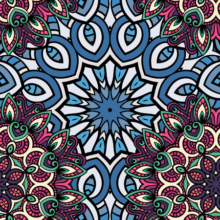 Vintage decorative elements. Hand drawn background.のイラスト素材