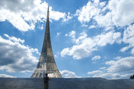 moscow museum of spaceのeditorial素材