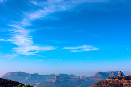 Lingana Fort, Pune, Maharashtraの写真素材