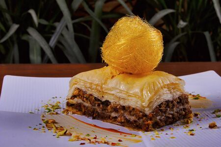 Baklava and Butterscotch. Pune Indiaの写真素材