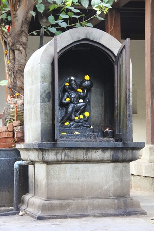 Nageshwar Temple, the temple of Lord Shiva, is located in Somwar Peth, Puneの写真素材