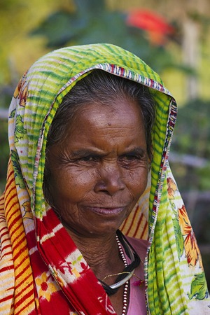 BERA, RAJASTHAN, INDIA March 2013 Local woman at Bera
