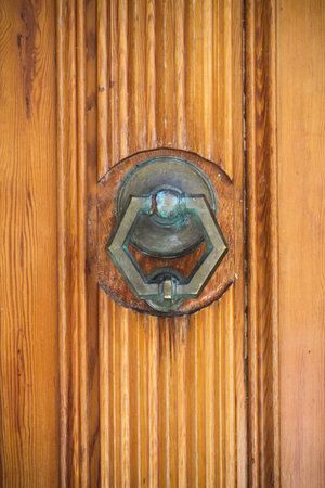 Knock knock knockerの写真素材