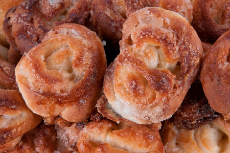 many different delicious piesの写真素材