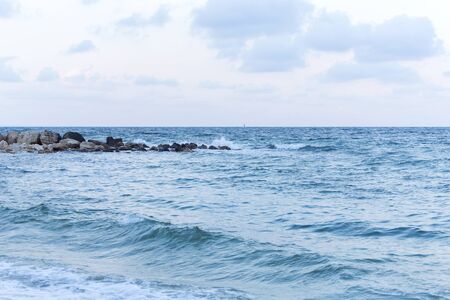 black sea waves