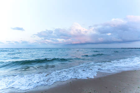 Beach on the Black Seaの写真素材