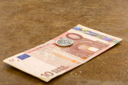 Ten euros per ruble on the table