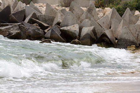 black sea waves
