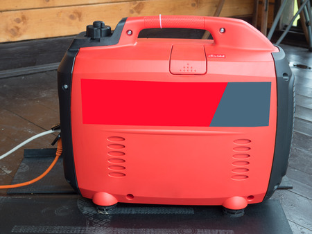 Gasoline Generator Mobile Homeの写真素材