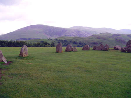 Castlerigg Stone Circle, Keswickの写真素材