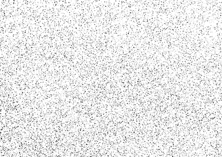 Urban Vector. Dark Messy Dust Background. Abstract Dotted, Vintage Grainblack and White Pattern. Dotted background.のイラスト素材