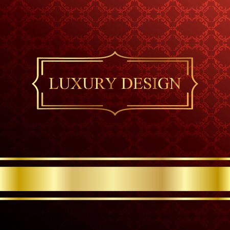 Vector luxury vintage background.のイラスト素材
