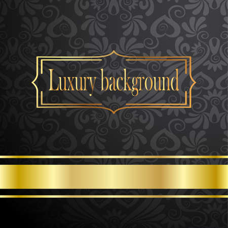 Vector luxury vintage background.のイラスト素材