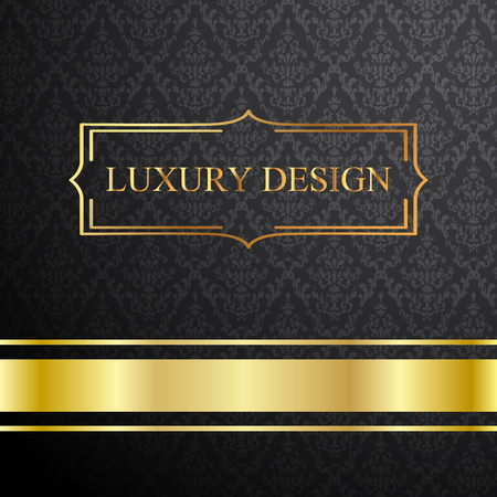 Vector luxury vintage background.のイラスト素材