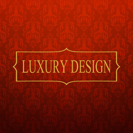 Luxury vintage ornamental Backgroundのイラスト素材