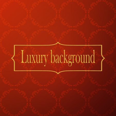 Luxury vintage ornamental Backgroundのイラスト素材