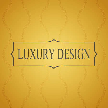 Gold Luxury Background, Vector Illustrationのイラスト素材