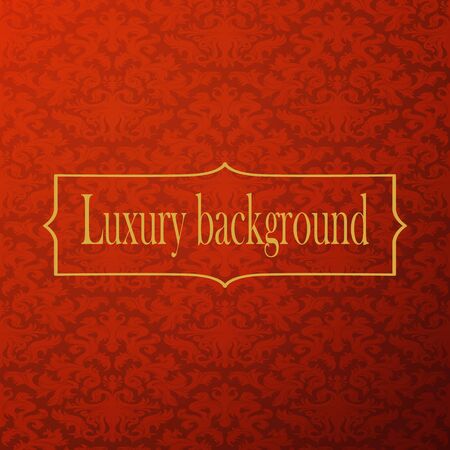 Vintage luxury background templateのイラスト素材