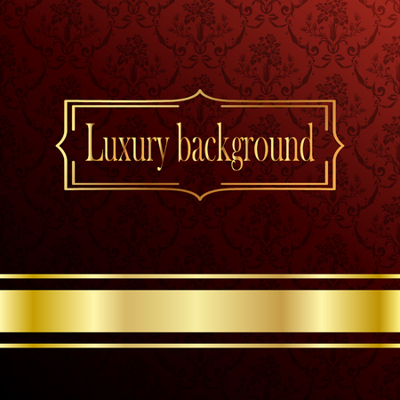 Vintage luxury background templateのイラスト素材