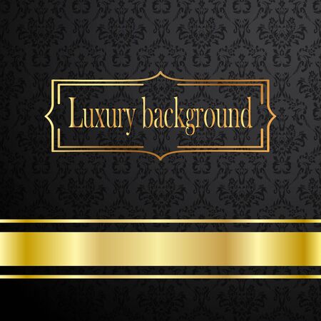 Vector luxury vintage background.のイラスト素材