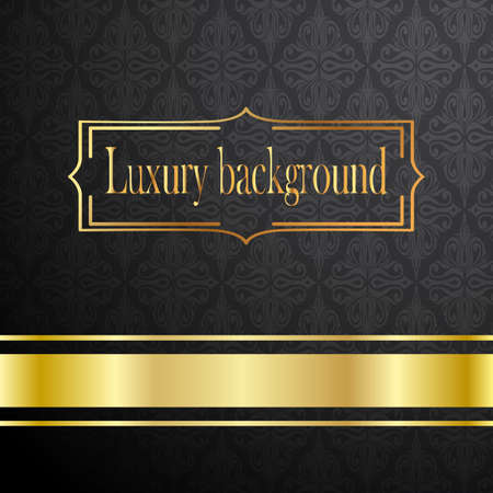 Vector luxury vintage background.のイラスト素材