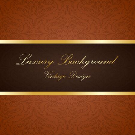 Retro color luxury vintage background. Template for designのイラスト素材