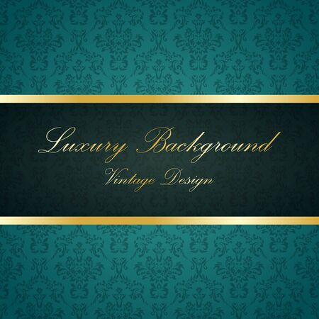 Retro color luxury vintage background. Template for designのイラスト素材