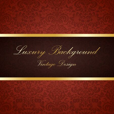 Retro color luxury vintage background. Template for designのイラスト素材