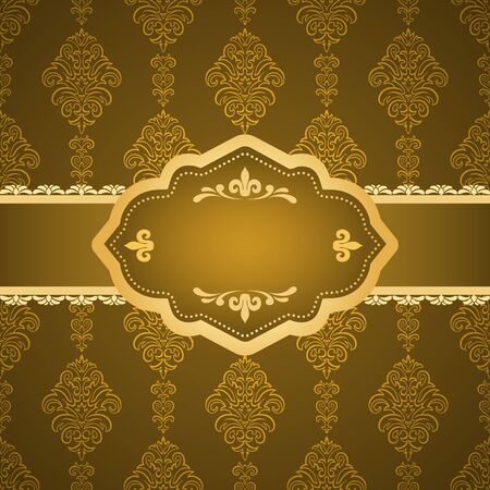 Retro color luxury vintage background. Template for designのイラスト素材