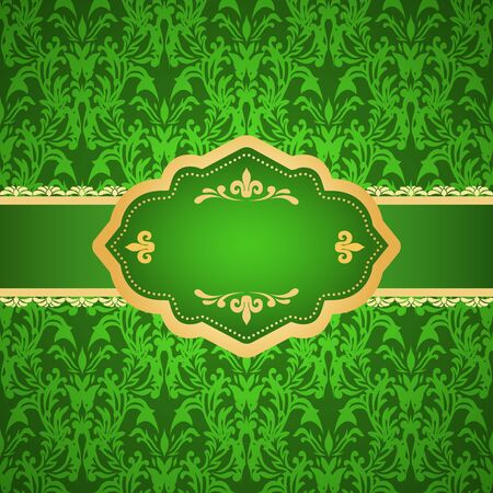 Retro color luxury vintage background. Template for designのイラスト素材