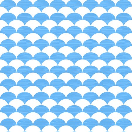 Vector pattern - geometric seamless with fabric lines backgroundのイラスト素材