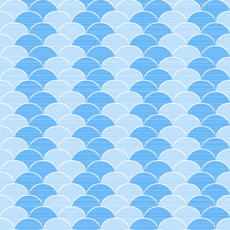 Vector pattern - geometric seamless with fabric lines backgroundのイラスト素材