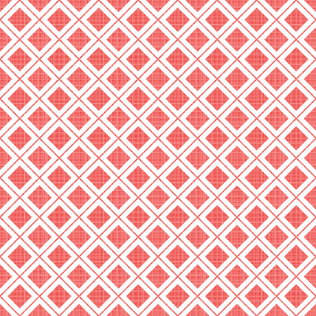 Colored retro geometric seamless pattern with stripes and lines. Template for design.のイラスト素材