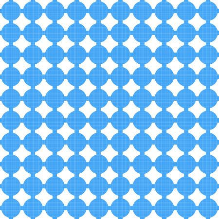 Colored retro geometric seamless pattern with stripes and lines. Template for design.のイラスト素材