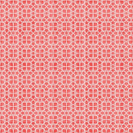 Colored retro geometric seamless pattern with stripes and lines. Template for design.のイラスト素材