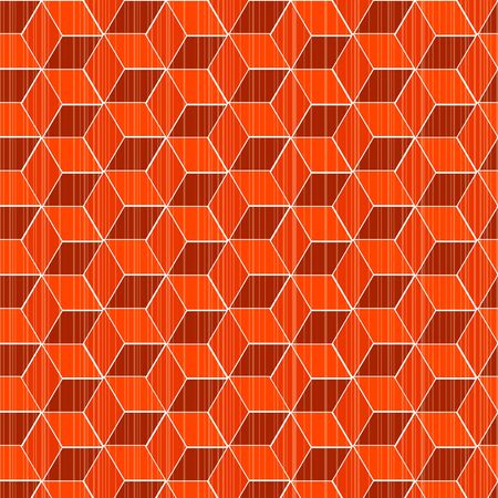 Vector pattern - geometric seamless with fabric lines backgroundのイラスト素材