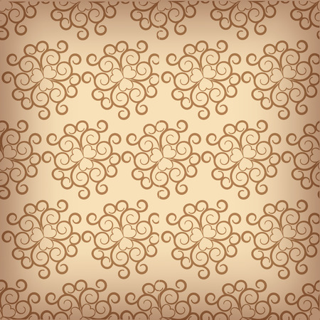 Wallpaper pattern, old paper luxury background, vectorのイラスト素材