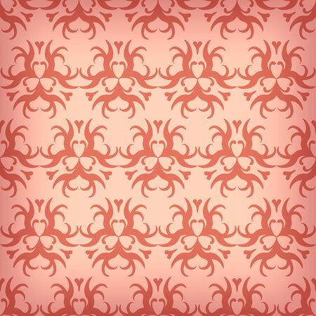 Wallpaper pattern, old paper texture background, vectorのイラスト素材