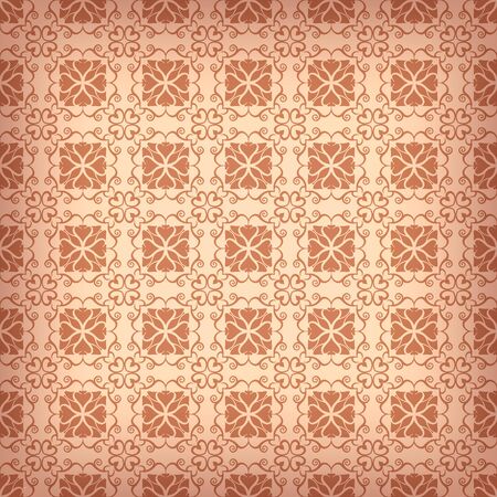 Wallpaper pattern, old paper texture background, vector. Template for designのイラスト素材