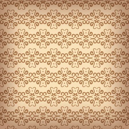 Wallpaper pattern, old paper texture background, vector. Template for designのイラスト素材